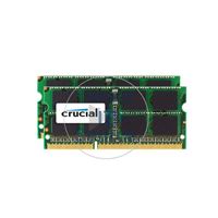 Crucial CT2CP25664AC667 - 4GB 2x2GB DDR2 PC2-5300 Non-ECC Unbuffered 200-Pins Memory