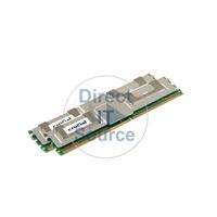 Crucial CT2CP25672AF667 - 4GB 2x2GB DDR2 PC2-5300 ECC Fully Buffered 240-Pins Memory