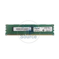 Crucial CT2G3ERSLS8160B.9FKD - 2GB DDR3 PC3-12800 ECC Registered 240-Pins Memory