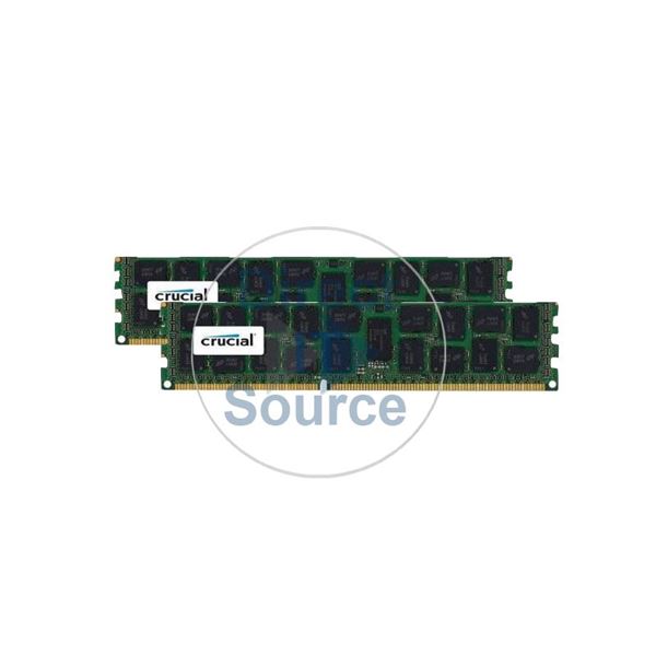 Crucial CT2K16G3ERSLD4160B - 32GB 2x16GB DDR3 PC3-12800 ECC Registered 240-Pins Memory