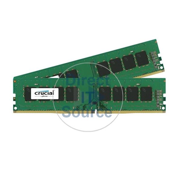 Crucial CT2K16G4DFD8213 - 32GB 2x16GB DDR4 PC4-17000 Non-ECC Unbuffered 288-Pins Memory