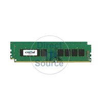 Crucial CT2K16G4DFD8266 - 32GB 2x16GB DDR4 PC4-21300 Non-ECC Unbuffered 288-Pins Memory