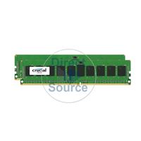 Crucial CT2K16G4RFD824A - 32GB 2x16GB DDR4 PC4-19200 ECC Registered 288-Pins Memory