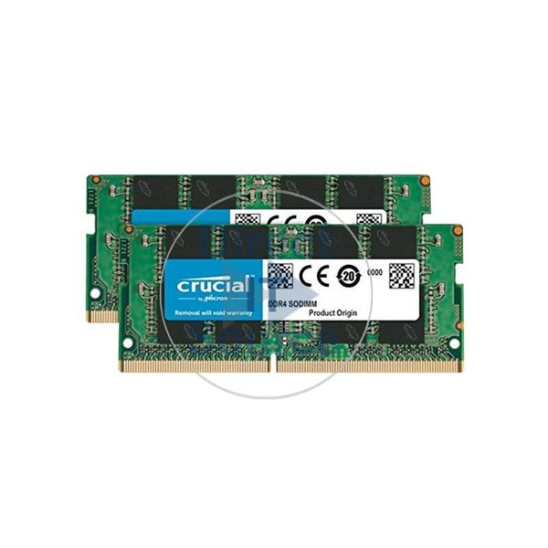 Crucial CT2K16G4SFD8266 - 32GB 2x16GB DDR4 PC4-21300 Non-ECC Unbuffered 260-Pins Memory