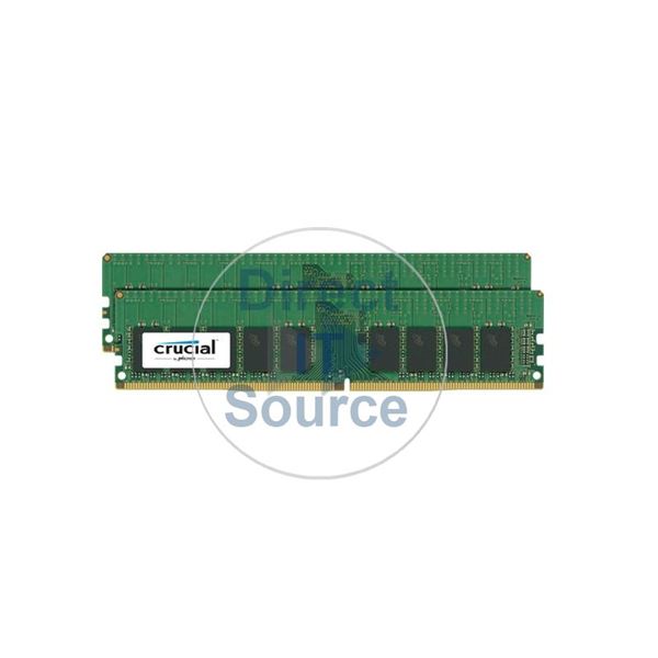 Crucial CT2K16G4WFD824A - 32GB 2x16GB DDR4 PC4-19200 ECC Unbuffered 288-Pins Memory