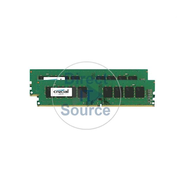 Crucial CT2K25664BD160BJ - 4GB 2x2GB DDR3 PC3-12800 Non-ECC Unbuffered 240-Pins Memory
