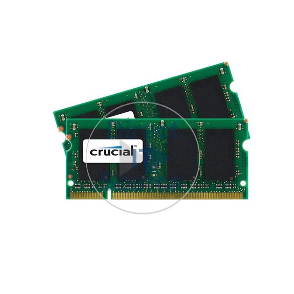 Crucial CT2K2G2S800M - 4GB 2x2GB DDR2 PC2-6400 Non-ECC Unbuffered Memory
