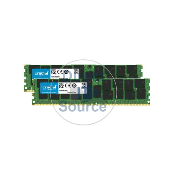 Crucial CT2K32G4RFD424A - 64GB 2x32GB DDR4 PC4-19200 ECC Registered 288-Pins Memory