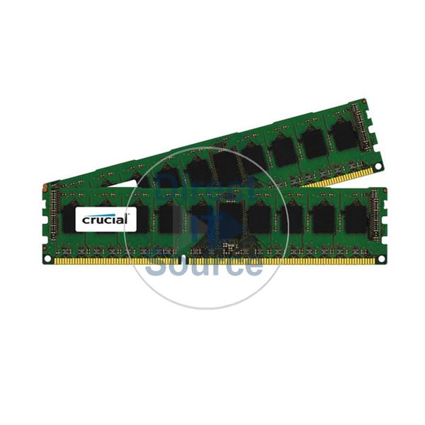 Crucial CT2K4G3ERSDD8186D - 8GB 2x4GB DDR3 PC3-14900 ECC Registered 240-Pins Memory