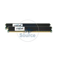 Crucial CT2K4G3ERVLD8160B - 8GB 2x4GB DDR3 PC3-12800 ECC Registered 240-Pins Memory