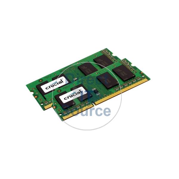 Crucial CT2K4G3S1339M - 8GB 2x4GB DDR3 PC3-10600 Non-ECC Unbuffered 204-Pins Memory