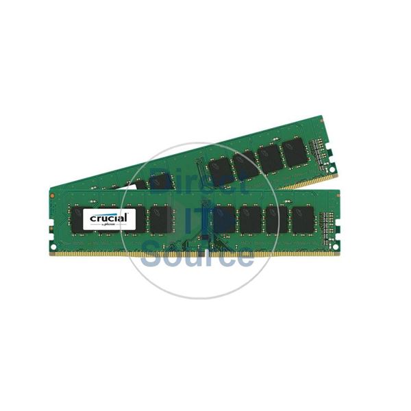 Crucial CT2K4G4DFS8213 - 8GB 2x4GB DDR4 PC4-17000 Non-ECC Unbuffered 288-Pins Memory