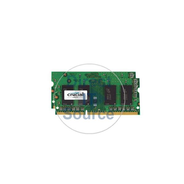 Crucial CT2K51264BF186DJ - 8GB 2x4GB DDR3 PC3-14900 Non-ECC Unbuffered 204-Pins Memory