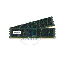 Crucial CT2K8G3ERSDD8186D - 16GB 2x8GB DDR3 PC3-14900 ECC Registered Memory