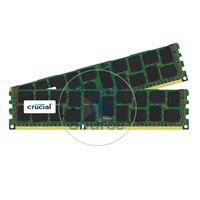 Crucial CT2K8G3ERSLD4160B - 16GB 2x8GB DDR3 PC3-12800 ECC Registered Memory