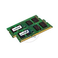 Crucial CT2K8G3S1339M - 16GB 2x8GB DDR3 PC3-10600 Non-ECC Unbuffered 204-Pins Memory