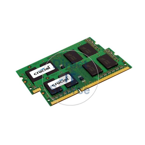 Crucial CT2K8G3S1339M - 16GB 2x8GB DDR3 PC3-10600 Non-ECC Unbuffered 204-Pins Memory