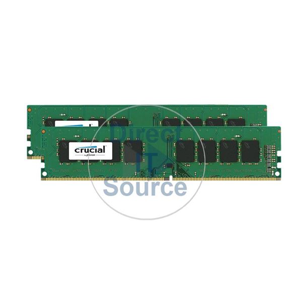 Crucial CT2K8G4DFD8213 - 16GB 2x8GB DDR4 PC4-17000 Non-ECC Unbuffered 288-Pins Memory