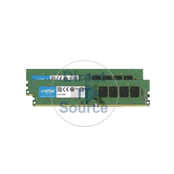 Crucial CT2K8G4DFS8266 - 16GB 2x8GB DDR4 PC4-21300 Non-ECC Unbuffered 288-Pins Memory