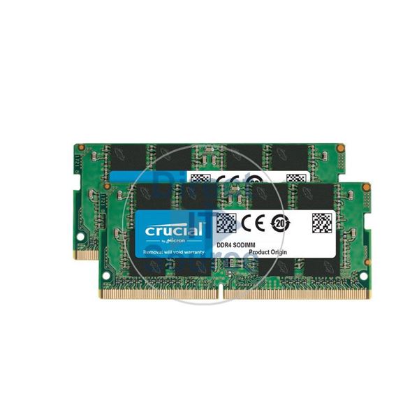 Crucial CT2K8G4SFD8213 - 16GB 2x8GB DDR4 PC4-17000 Non-ECC Unbuffered 260-Pins Memory