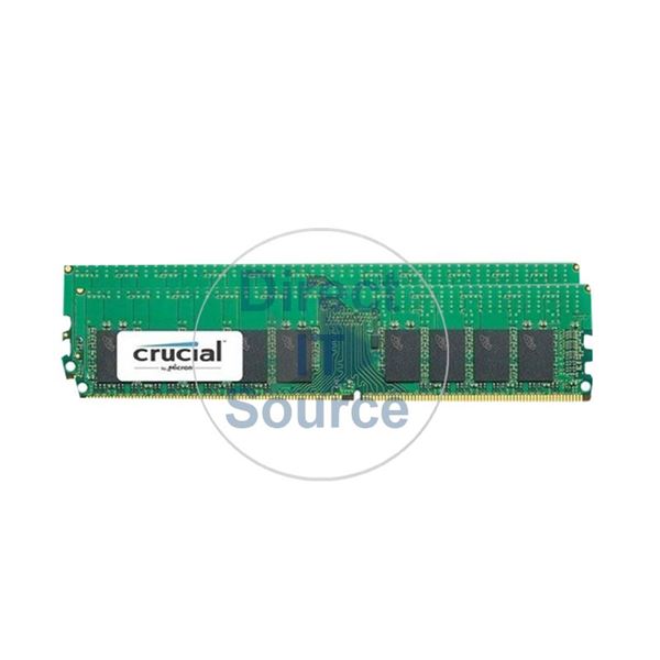 Crucial CT2K8G4WFS824A - 16GB 2x8GB DDR4 PC4-19200 ECC Unbuffered 288-Pins Memory