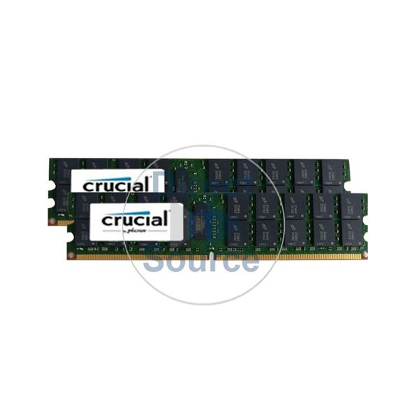 Crucial CT2KIT102472AB667 - 16GB 2x8GB DDR2 PC2-5300 ECC Registered Memory