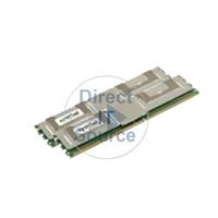 Crucial CT2KIT102472AF667 - 16GB 2x8GB DDR2 PC2-5300 ECC Fully Buffered 240-Pins Memory