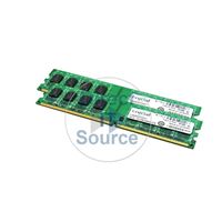 Crucial CT2KIT12864BA1339 - 2GB 2x1GB DDR3 PC3-10600 Non-ECC Unbuffered 240-Pins Memory