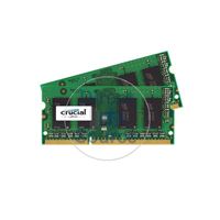 Crucial CT2KIT25664BF160BJ - 4GB 2x2GB DDR3 PC3-12800 Non-ECC Unbuffered 204-Pins Memory