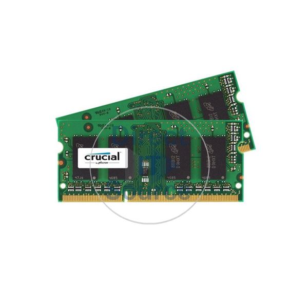 Crucial CT2KIT25664BF160BJ - 4GB 2x2GB DDR3 PC3-12800 Non-ECC Unbuffered 204-Pins Memory