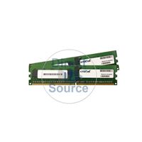 Crucial CT2KIT25672AB667S - 4GB 2x2GB DDR2 PC2-5300 ECC Registered Memory