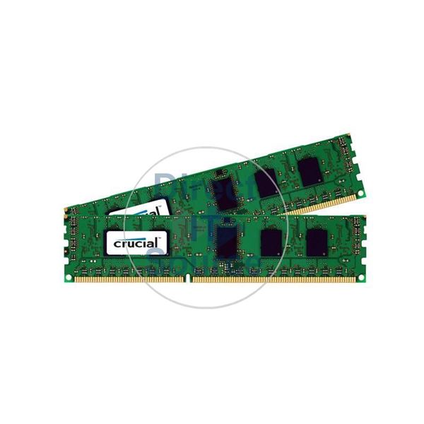 Crucial CT2KIT25672BB1339 - 4GB 2x2GB DDR3 PC3-10600 ECC Registered 240-Pins Memory