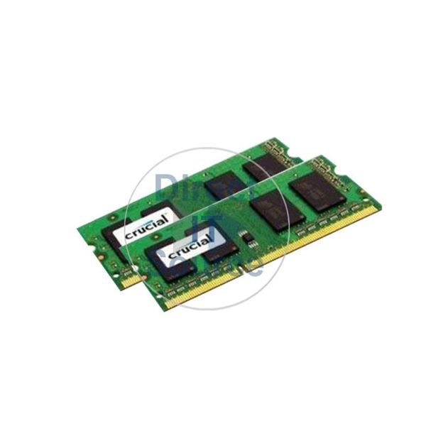 Crucial CT2KIT51264BC1067 - 8GB 2x4GB DDR3 PC3-8500 Non-ECC Unbuffered 204-Pins Memory