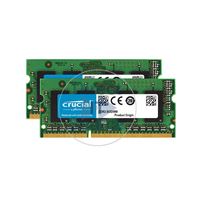 Crucial CT2KIT51264BF160B - 8GB 2x4GB DDR3 PC3-12800 Non-ECC Unbuffered 204-Pins Memory