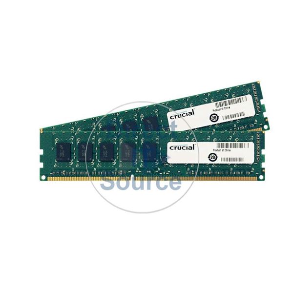 Crucial CT2KIT51272BA1067 - 8GB 2x4GB DDR3 PC3-8500 ECC 240-Pins Memory