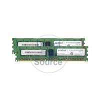 Crucial CT2KIT51272BA1339 - 8GB 2x4GB DDR3 PC3-10600 ECC Unbuffered 240-Pins Memory