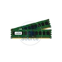 Crucial CT2KIT51272BB1067 - 8GB 2x4GB DDR3 PC3-8500 ECC Registered 240-Pins Memory