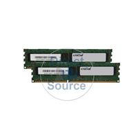 Crucial CT2KIT51272BB1339 - 8GB 2x4GB DDR3 PC3-10600 ECC Registered 240-Pins Memory