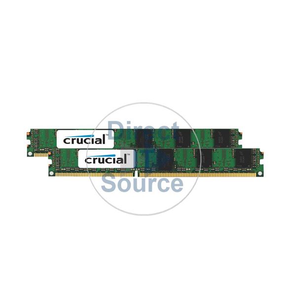 Crucial CT2KIT51272BV1339 - 8GB 2x4GB DDR3 PC3-10600 ECC Registered 240-Pins Memory