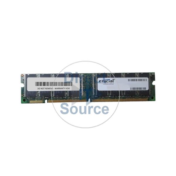 Crucial CT32M64S4D75 - 256MB SDRAM PC-133 168-Pins Memory