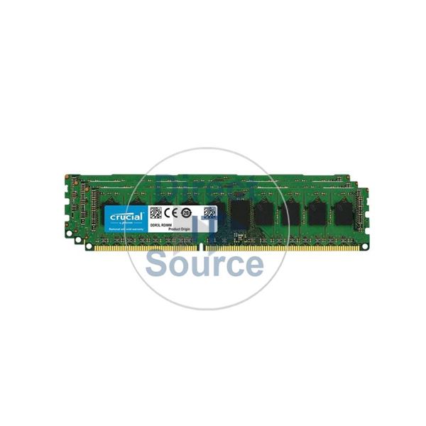 Crucial CT3K4G3ERSLD8160B - 12GB 3x4GB DDR3 PC3-12800 ECC Registered 240-Pins Memory