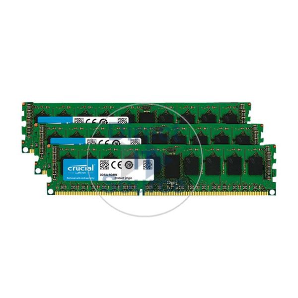 Crucial CT3K4G3ERSLS4160B - 12GB 3x4GB DDR3 PC3-12800 ECC Registered Memory