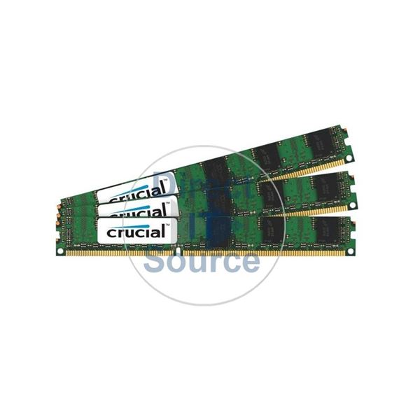 Crucial CT3K4G3ERVLD81339 - 12GB 3x4GB DDR3 PC3-10600 ECC Registered Memory