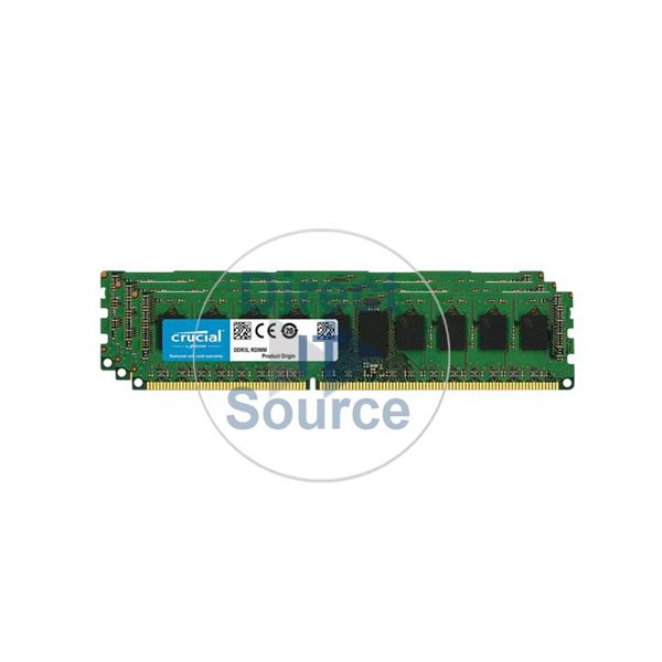 Crucial CT3K8G3ERSLS4160B - 24GB 3x8GB DDR3 PC3-12800 ECC Registered 240-Pins Memory