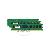 Crucial CT3KIT102472BD160B - 24GB 3x8GB DDR3 PC3-12800 ECC Unbuffered Memory