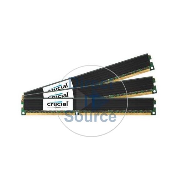 Crucial CT3KIT102472BV1339 - 24GB 3x8GB DDR3 PC3-10600 ECC Registered 240-Pins Memory