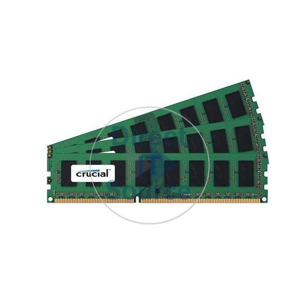 Crucial CT3KIT25672BA1067 - 6GB 3x2GB DDR3 PC3-8500 240-Pins Memory