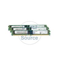 Crucial CT3KIT51272BV1339 - 12GB 3x4GB DDR3 PC3-10600 ECC Registered 240-Pins Memory
