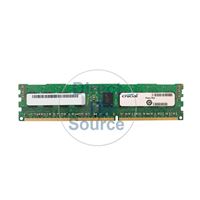 Crucial CT4G3ERSLS41339 - 4GB DDR3 PC3-10600 ECC Registered 240-Pins Memory