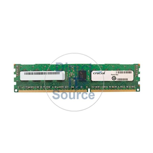Crucial CT4G3ERSLS41339 - 4GB DDR3 PC3-10600 ECC Registered 240-Pins Memory